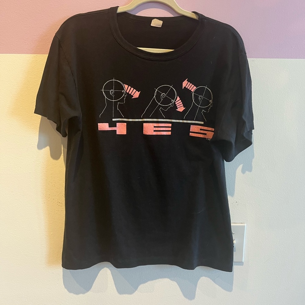 Vintage 1987 YES Big Generator T Shirt
